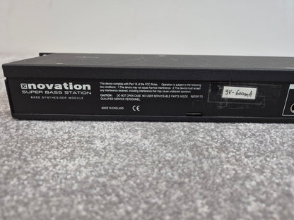 Novation Super Bass Station - Rackmount Synthesizer - Faulty Left Channel
