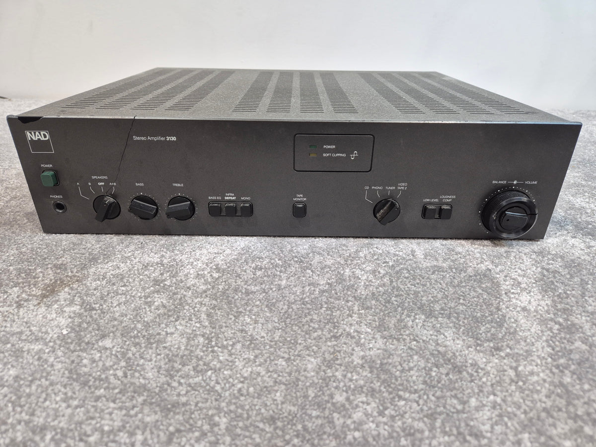 NAD 3130 Amplifier - Stereo Integrated Amplifier - 30-watts Per Channel (Fair Condition)