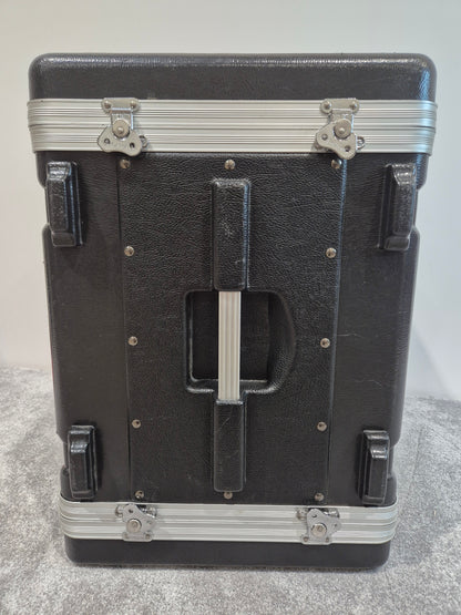 Gator 8u - Black Plastic / Metal Rack Mount Flight Case