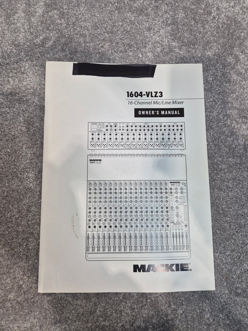 Mackie 1604 VLZ3 - 16-Channel Compact Mixer + Flight Case - Image 11