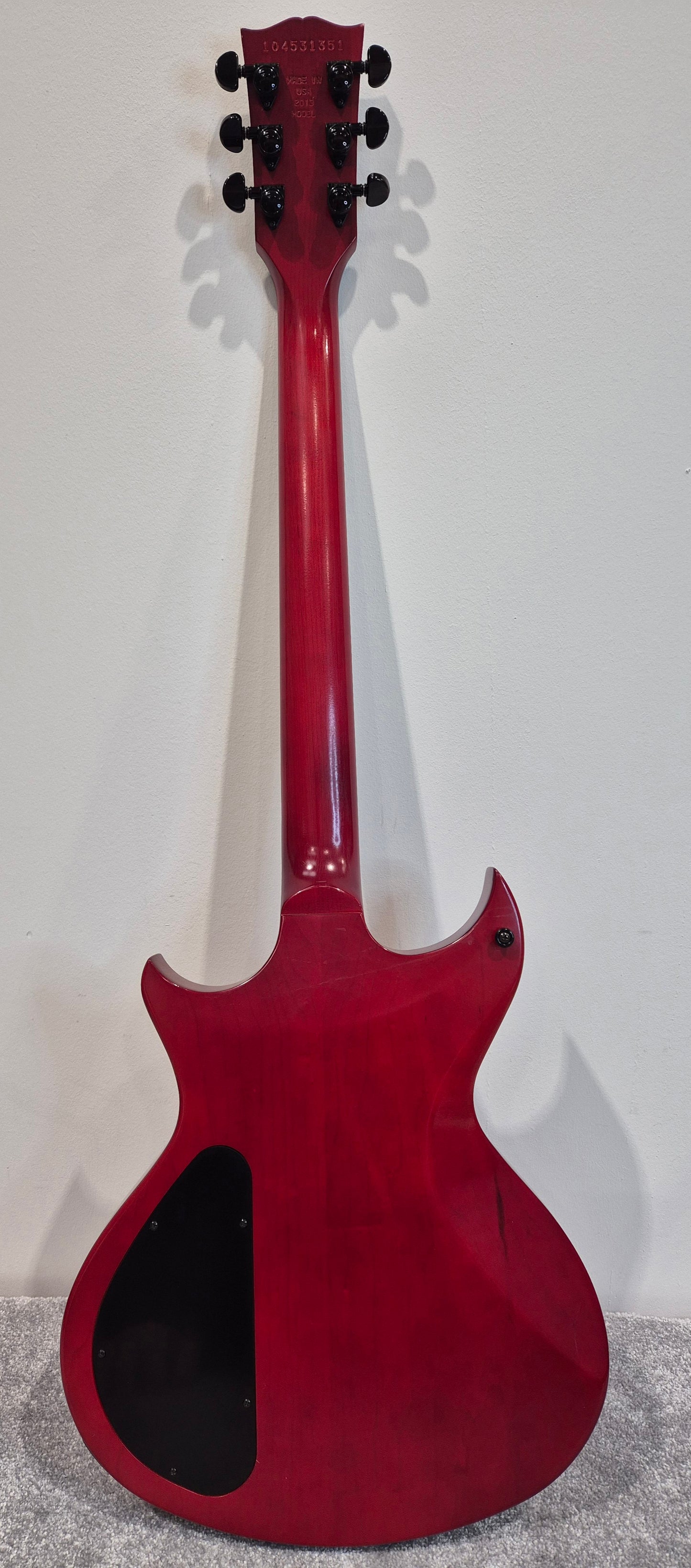 Gibson N-225 - Semi-Hollow Electric Guitar - Cherry Red - Made in USA