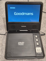 Goodmans 7-inch Portable DVD Player - Model 355878 - Image 1