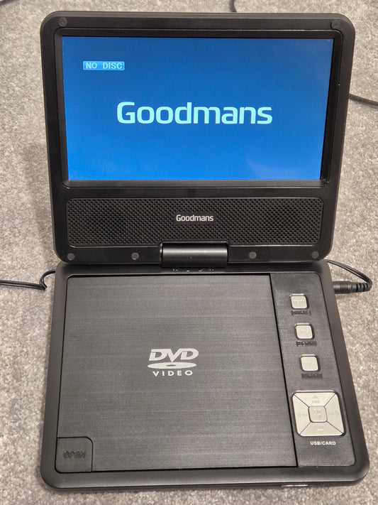 Goodmans 7-inch Portable DVD Player - Model 355878