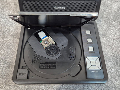 Goodmans 7-inch Portable DVD Player - Model 355878