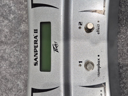 Peavey Sanpera 2 Vypyr  Footswitch - Foot Controller with 10 Footswitches and Dual Expression Pedals