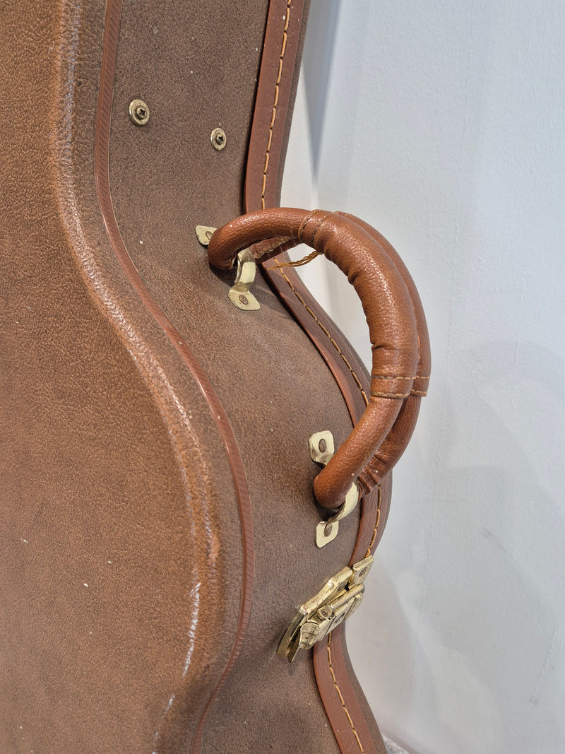 CNB Acoustic Guitar Hard Case - Brown - Image 9