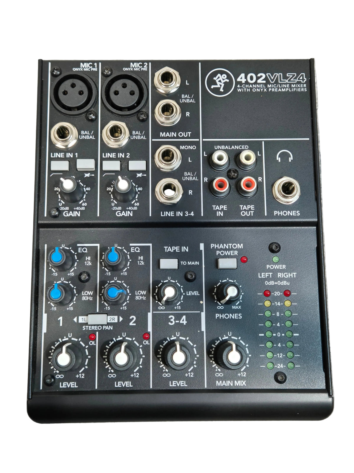 Mackie 402VLZ4 - 4-channel Compact Analogue Mixer