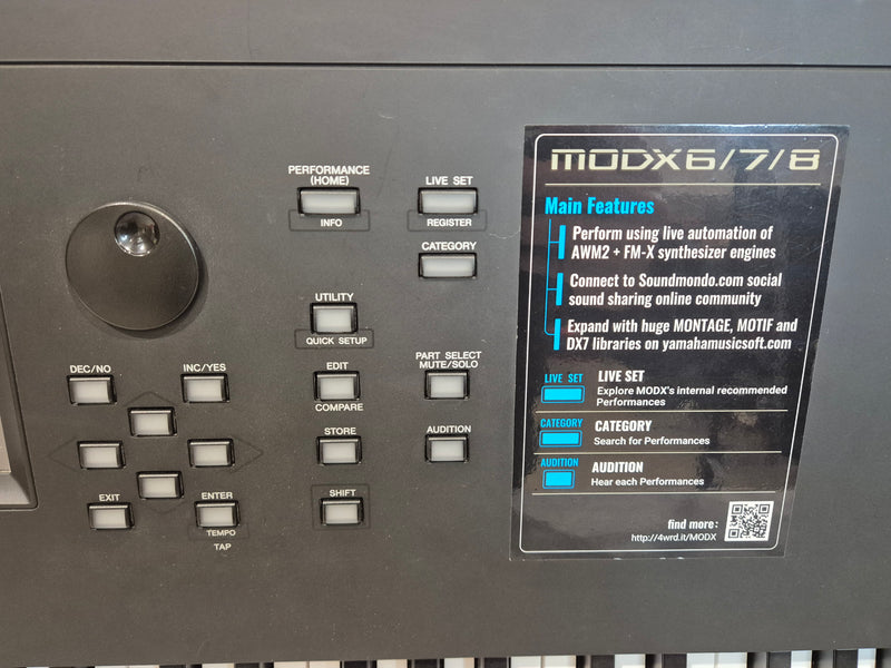 Yamaha MODX8  - 88-key Action Keyboard Synthesizer + Soft Bag - Image 2