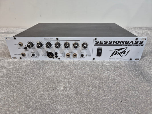 Peavey Session Bass 200 watt Amp Head - Solid-State Amplifier - Made in USA