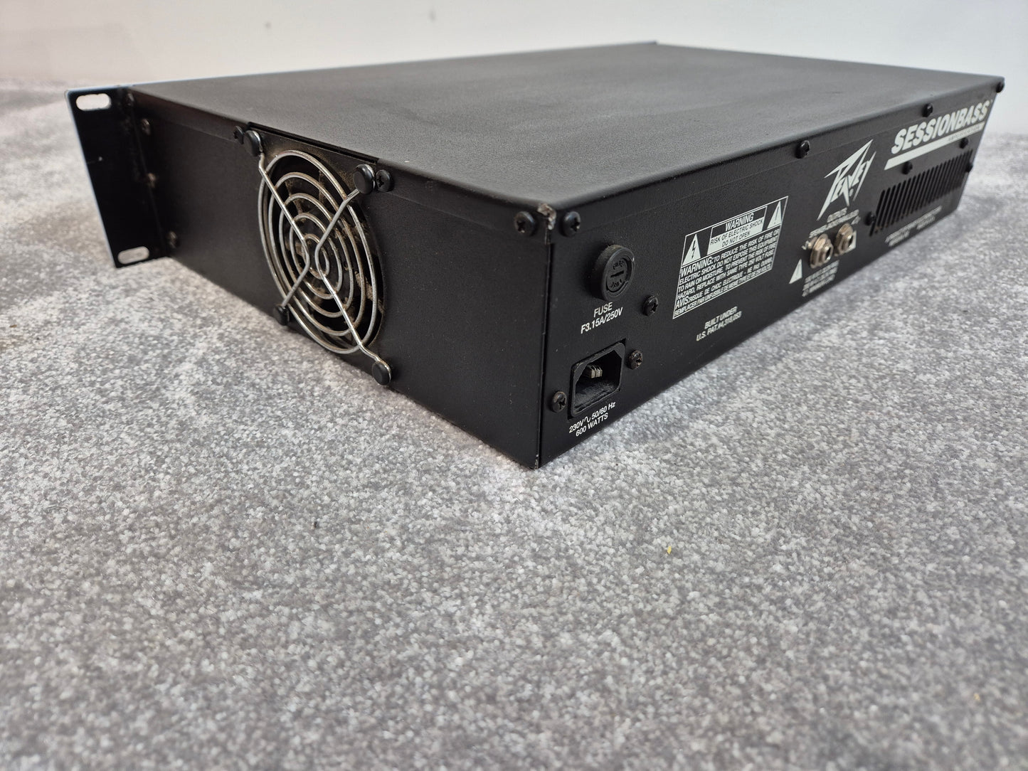 Peavey Session Bass 200 watt Amp Head - Solid-State Amplifier - Made in USA
