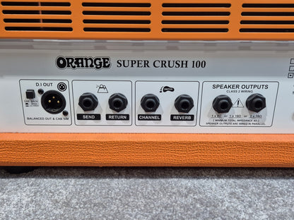 Orange Super Crush 100 - Solid-State Guitar Amplifier Head