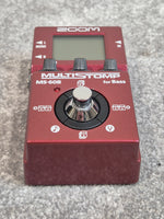 Zoom MultiStomp MS-60B – Bass Effects Pedal – Open Box New w/ Manual - Image 3