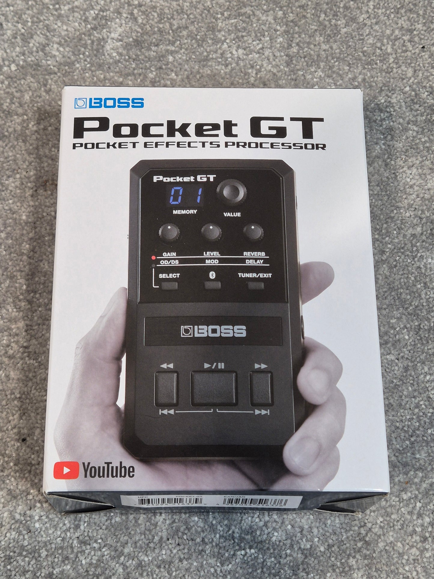 Boss Pocket GT - Compact Guitar Amp and Multi-Effects Processor