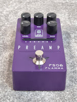 Flamma Preamp FS06 - Digital Preamp Pedal - Purple With Original Box - Image 7