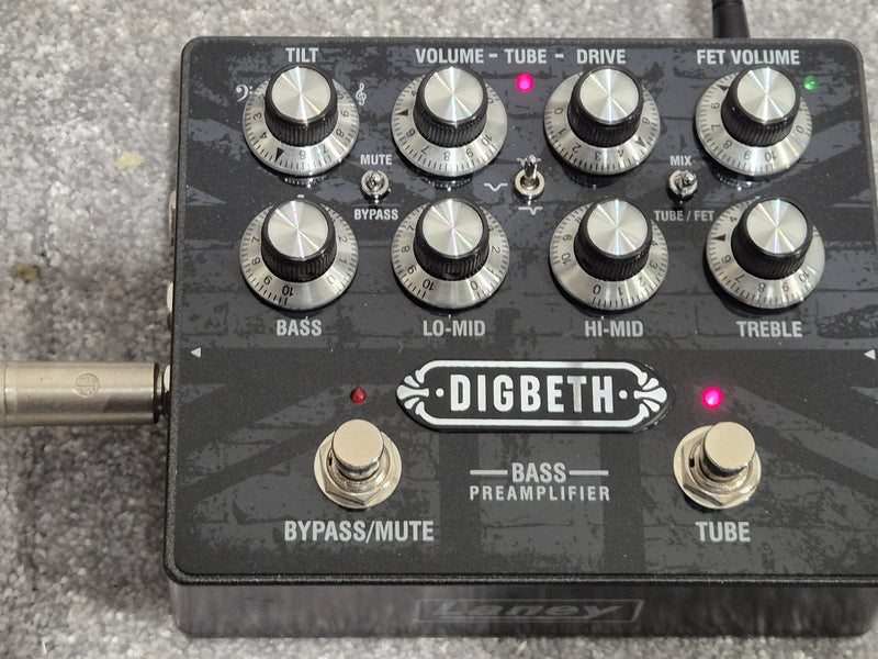 Laney DIGBETH Preamp - Bass Preamp Pedal w/ Original Box - Image 2