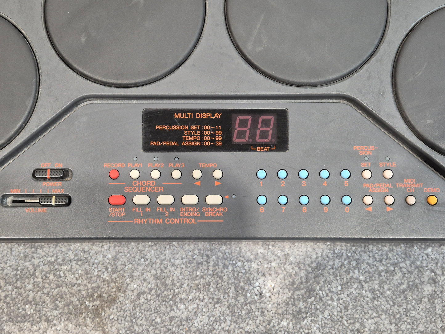 Yamaha DD-11 - Vintage Electronic MIDI Drum Machine
