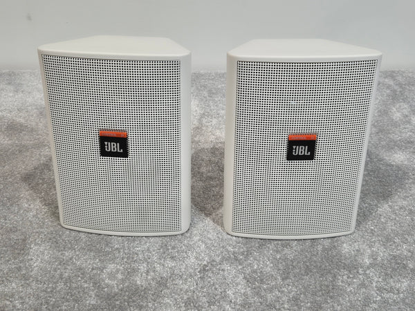 JBL Control 23 - Compact Two-Way Loudspeakers - White - Open Box New