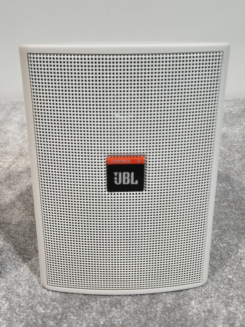 JBL Control 23 - Compact Two-Way Loudspeakers - White - Open Box New - Image 2