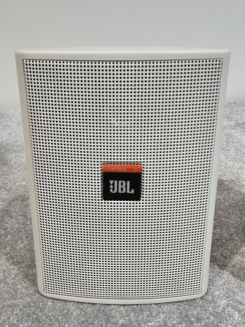 JBL Control 23 - Compact Two-Way Loudspeakers - White - Open Box New - Image 3