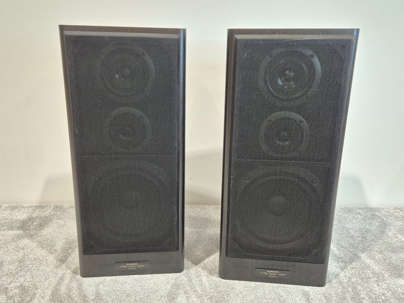 Pioneer S-Z470 Speakers - Vintage HiFi Speaker Monitors - Pair - Image 1