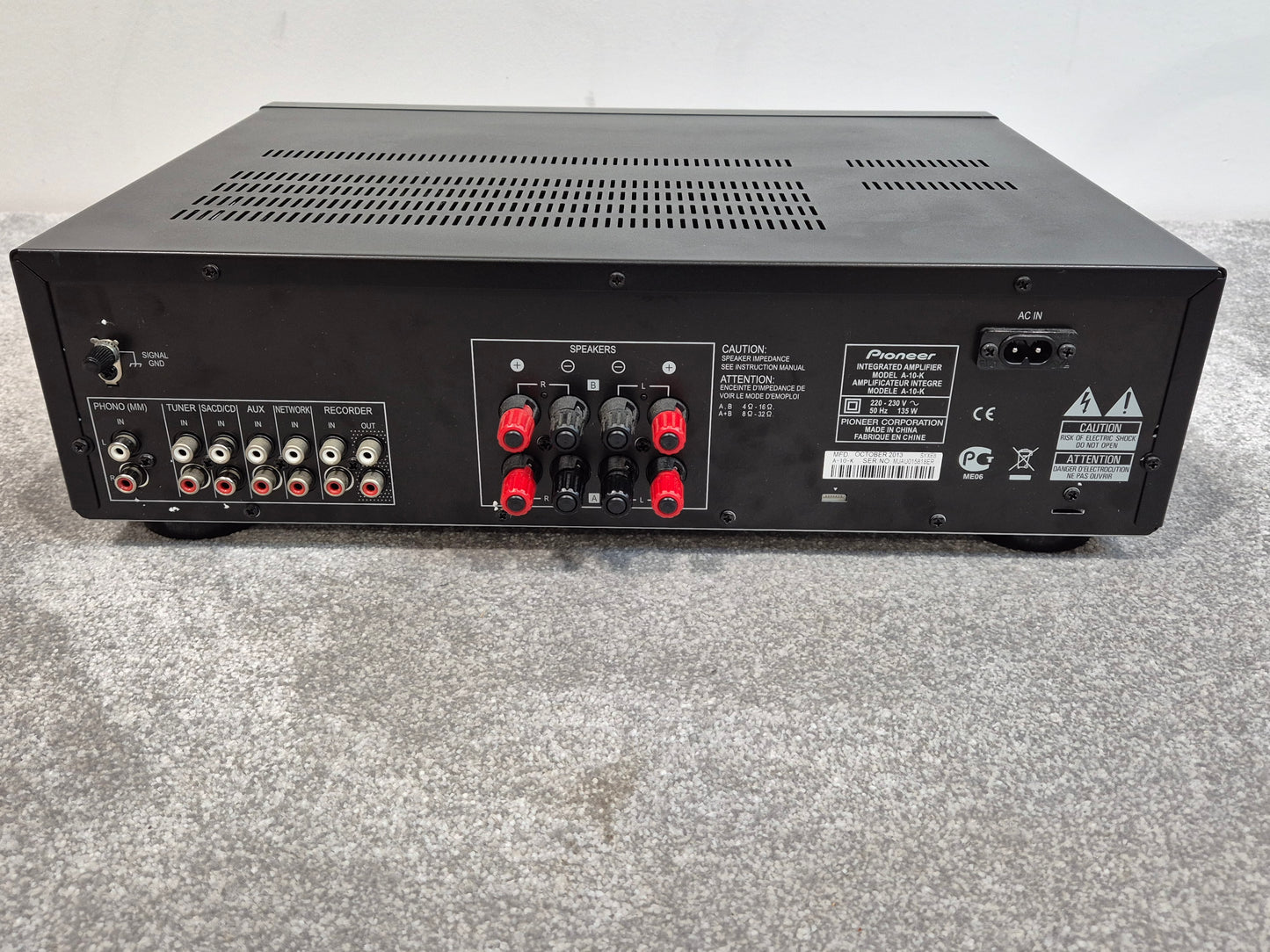 Pioneer A-10AE - Integrated Amplifier - Home Stereo Systems amp