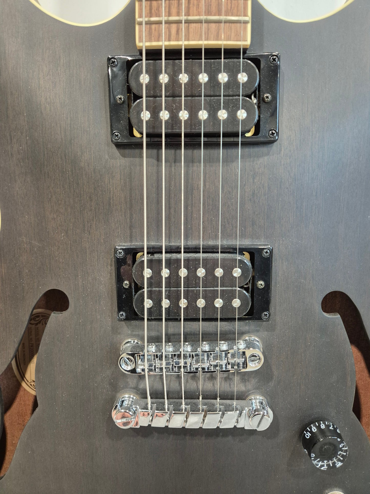 Ibanez AS53-TKF Transparent Black - Semi-Acoustic Guitar w/ Original Box
