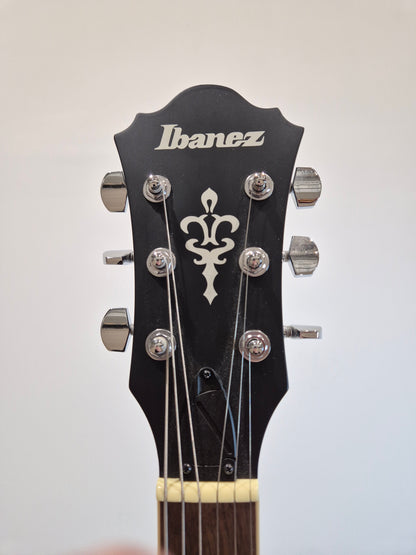 Ibanez AS53-TKF Transparent Black - Semi-Acoustic Guitar w/ Original Box