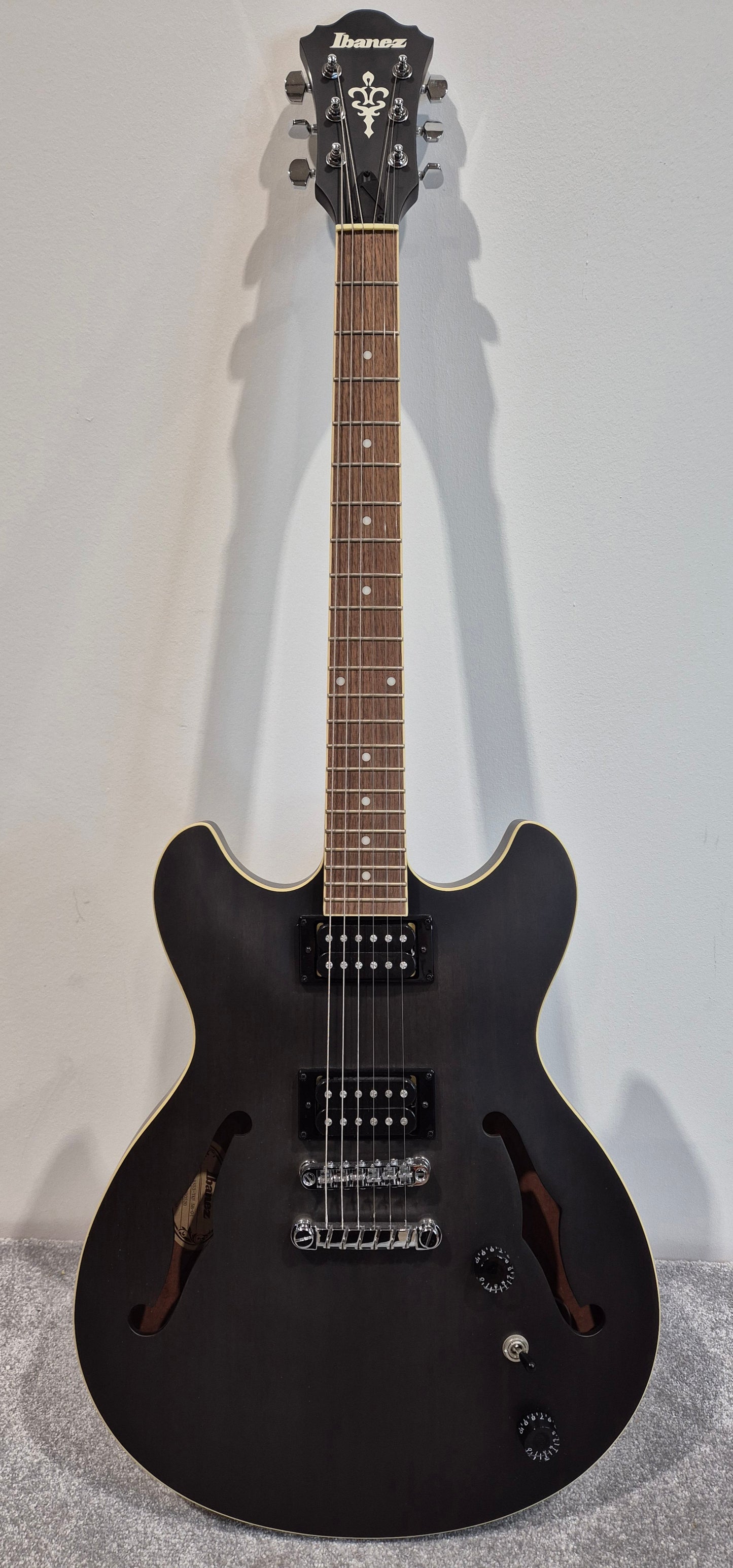 Ibanez AS53-TKF Transparent Black - Semi-Acoustic Guitar w/ Original Box
