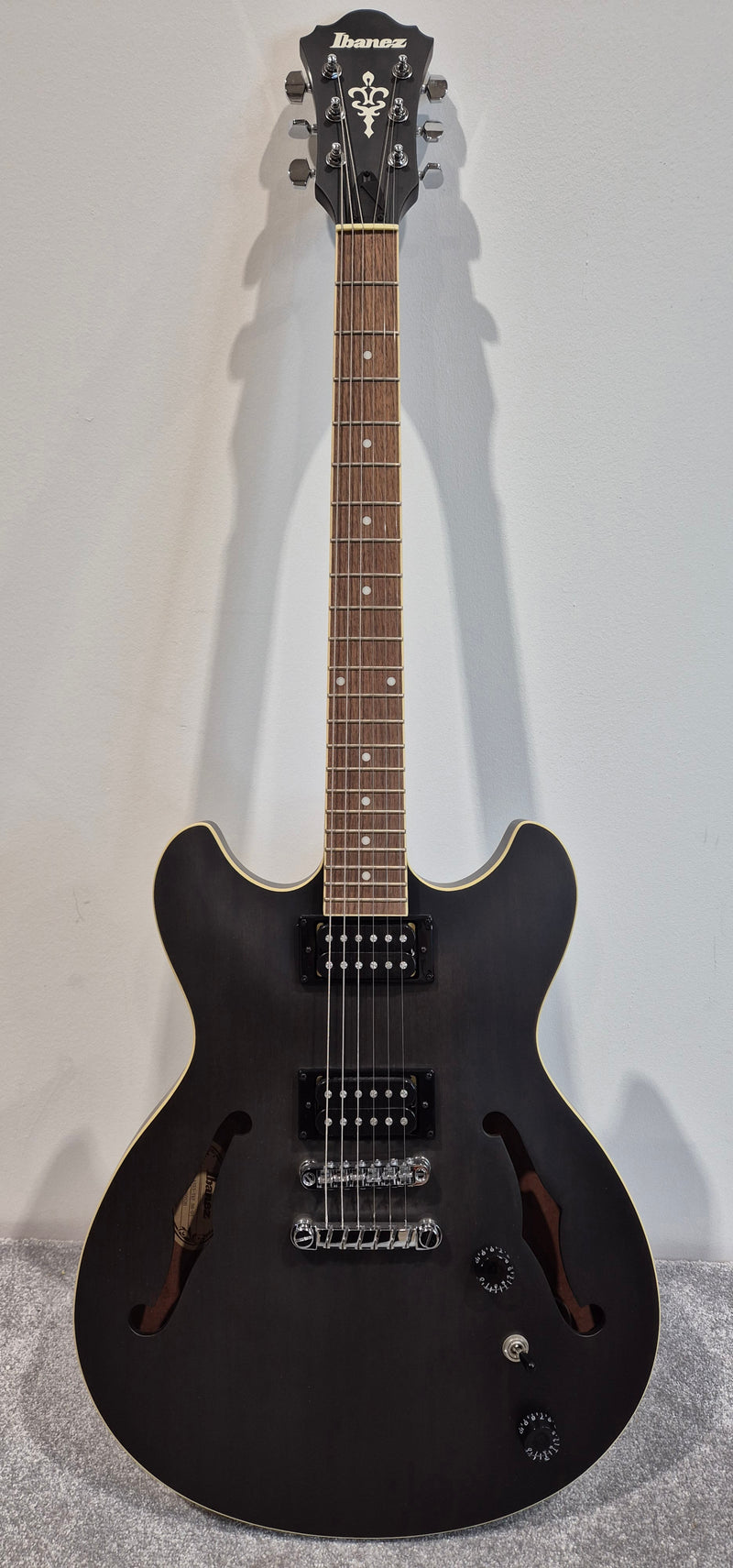 Ibanez AS53-TKF Transparent Black - Semi-Acoustic Guitar w/ Original Box - Image 7
