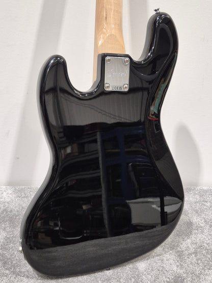 Squier Paranormal Series 54 Jazz Bass - Black and Gold w/ Soft Gig Bag