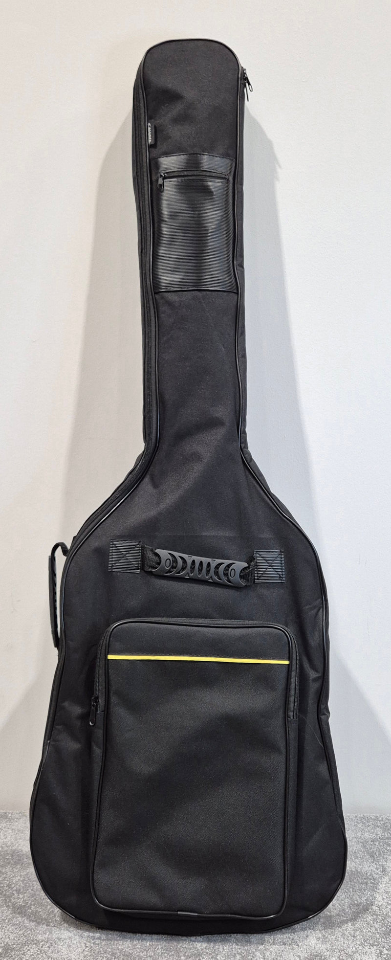 Squier Paranormal Series 54 Jazz Bass - Black and Gold w/ Soft Gig Bag - Image 11