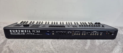 Kurzweil PC361 - 61-key Digital Workstation Synthesizer w/ Flight Case