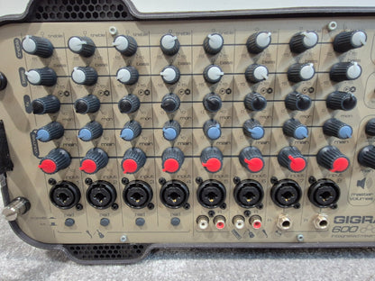 Soundcraft GigRac 600 Mixer - Integrated Mixer/Amplifier