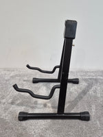 Guitar Stand - Foldable and Compact Guitar Stand - Black - Image 2