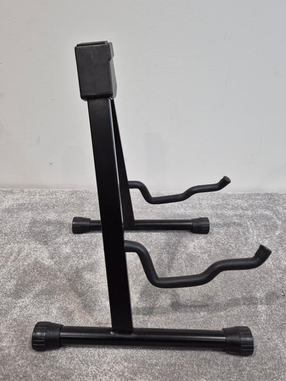 Guitar Stand - Foldable and Compact Guitar Stand - Black