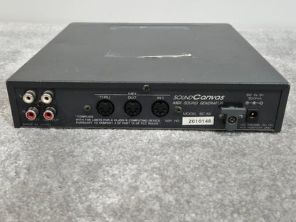 Roland SC-55 Sound Canvas - MIDI, GS Sound Module