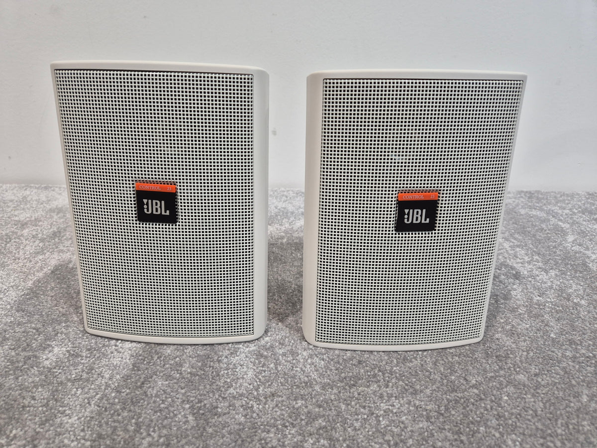 JBL Control 23 - Compact Two-Way Loudspeakers - White