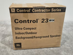 JBL Control 23 - Compact Two-Way Loudspeakers - White - Image 8