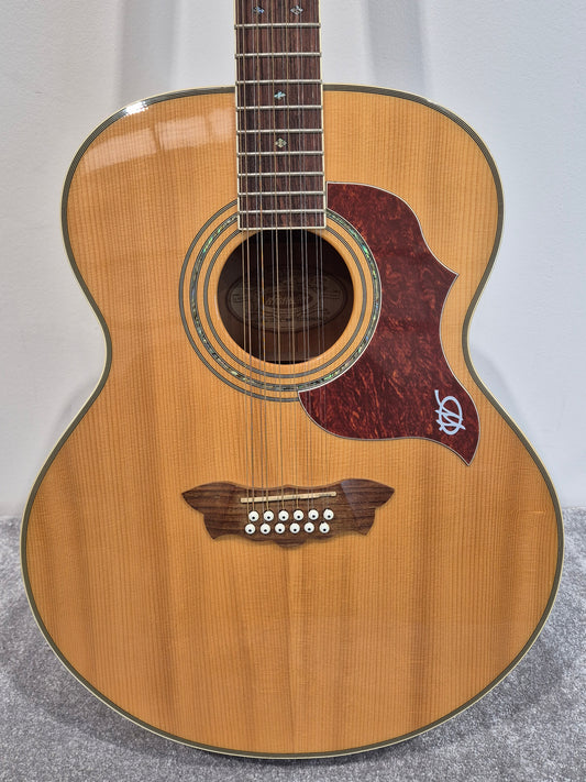 Washburn Cumberland J28S12DL - 12-String Acoustic Guitar w/ Soft Gig Bag