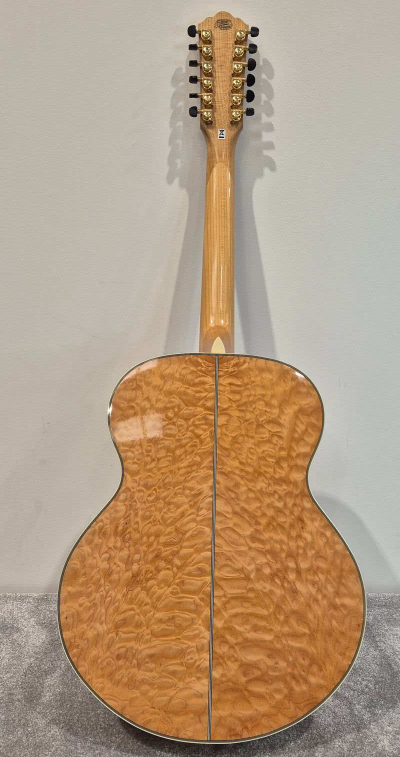 Washburn Cumberland J28S12DL - 12-String Acoustic Guitar w/ Soft Gig Bag - Image 9