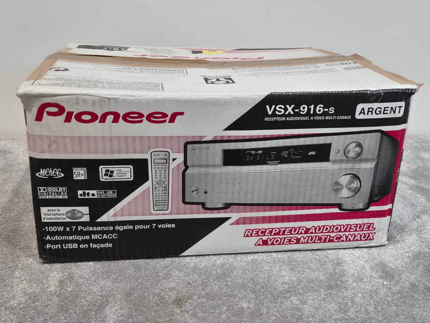 Pioneer VSX 916S - 7.1 Channel Audio Video Multi-Channel Receiver w/ Original Box