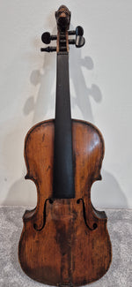 Antique Lion Head Violin - No Sound Post w/ Hard Case - Vintage - Image 1