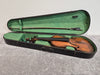Antique Lion Head Violin - No Sound Post w/ Hard Case - Vintage - Photo 15