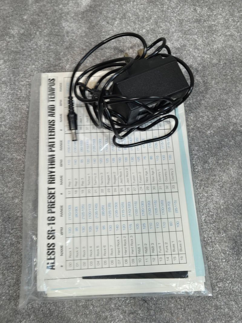 Alesis SR16 - Professional Sounds Drum Machine w/ Original Box - Image 9
