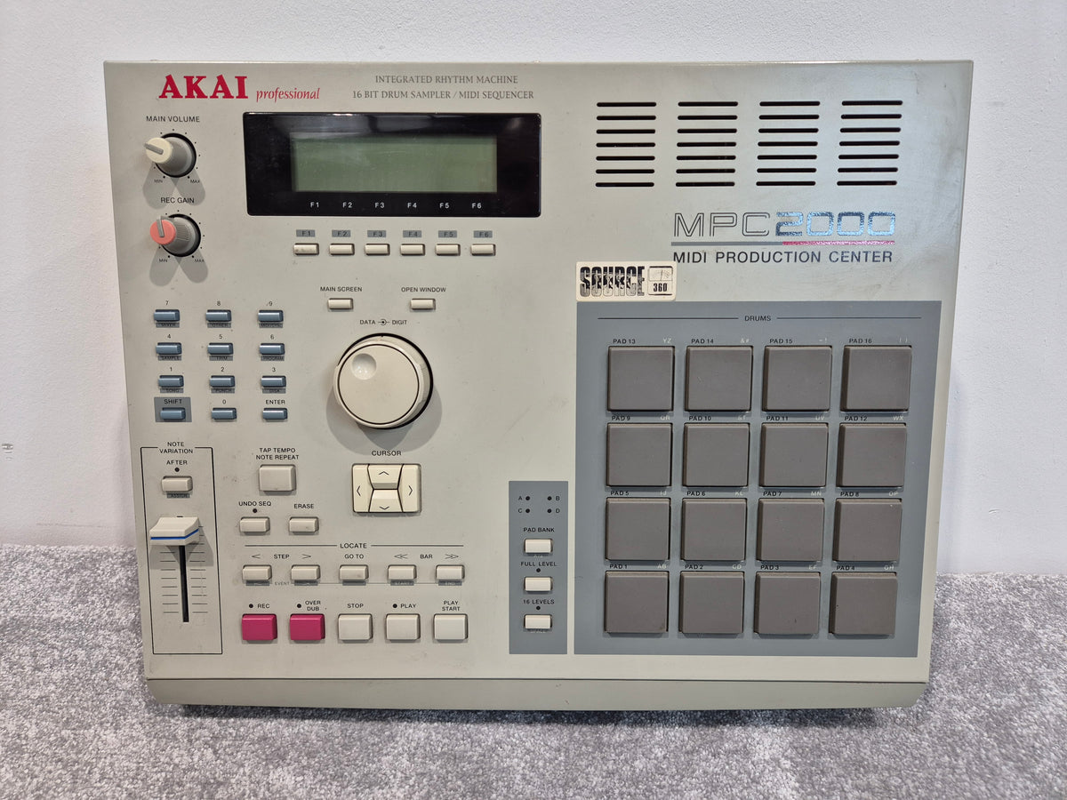 Direct Track Sampler Akai MPC 2000 - 64-Track sampler-Sequencer Workstation w/ Zip Drive ...