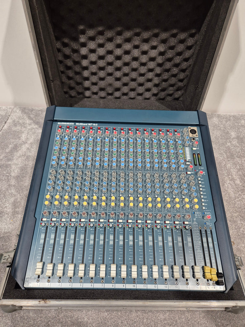 Allen & Heath Mix Wizard WZ3 16:2 - Professional Analog Mixer w/ Flight Case - Image 1