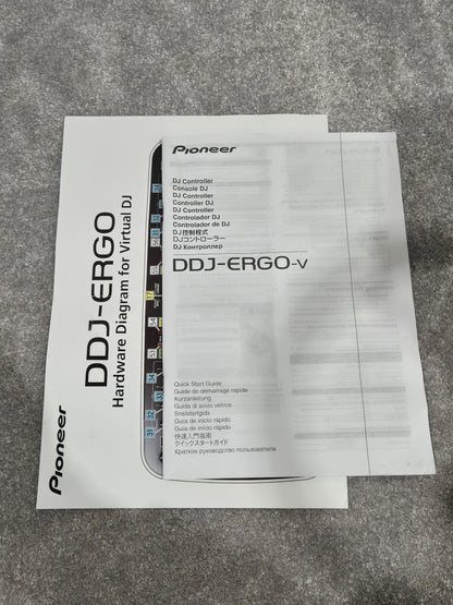 Pioneer DDJ-Ergo - Two-Channel DJ Controller w/ Hard Case