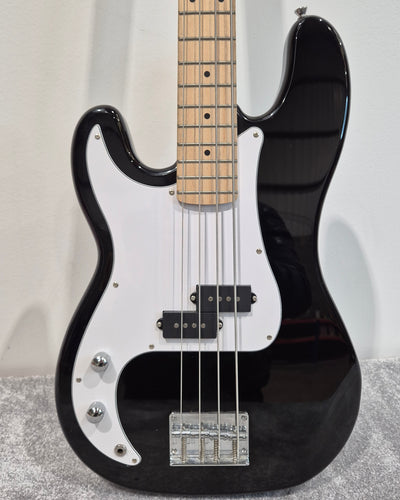 Antiquity AQ-PB Bass Guitar - Left Handed - Black
