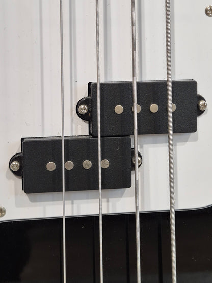 Antiquity AQ-PB Bass Guitar - Left Handed - Black