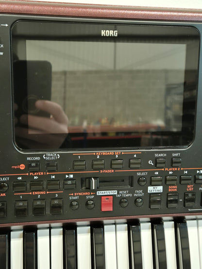 Korg PA1000 Professional Arranger - 61-keys Semi-Weighted Keyboard w/ Original Box